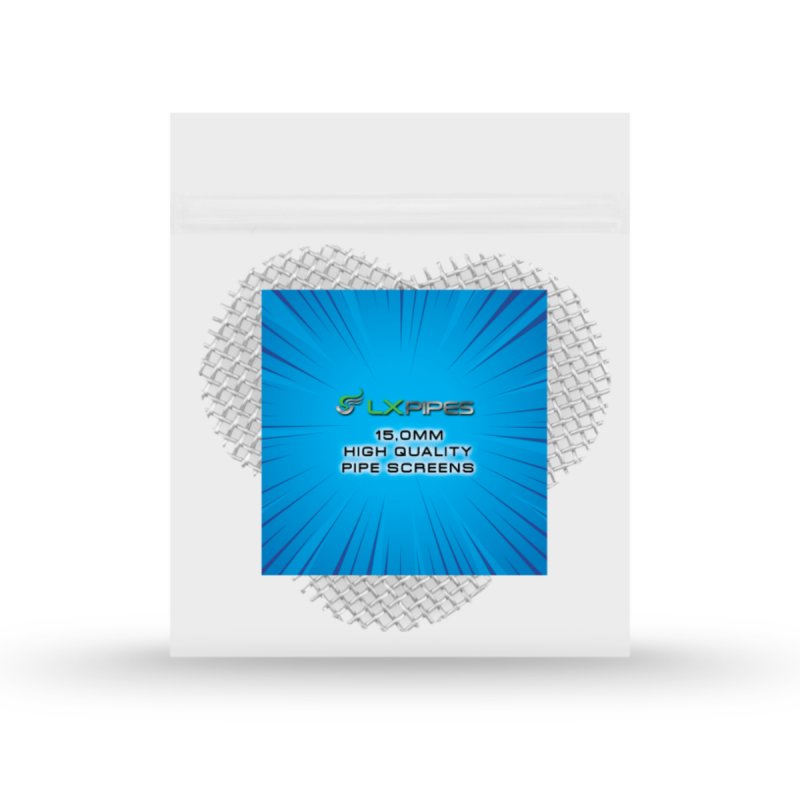 LX Pipes HQ Siebe Screens aus Edelstahl 15mm 3 Stk.