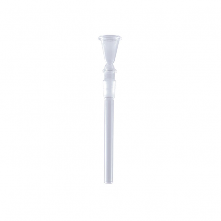 Glas Chillum Einsatz mit Trichterkopf 190mm NS14