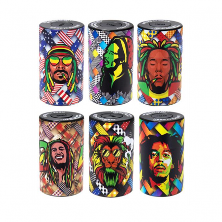 Vakuum-Container 'Rastaman Patterns'