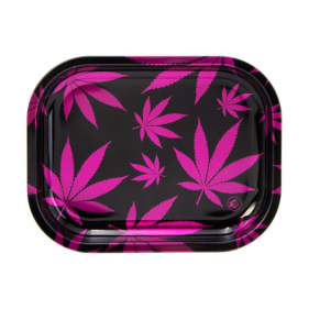 Fire-Flow 'LEAVES PINK' Tablett Rolling Tray
