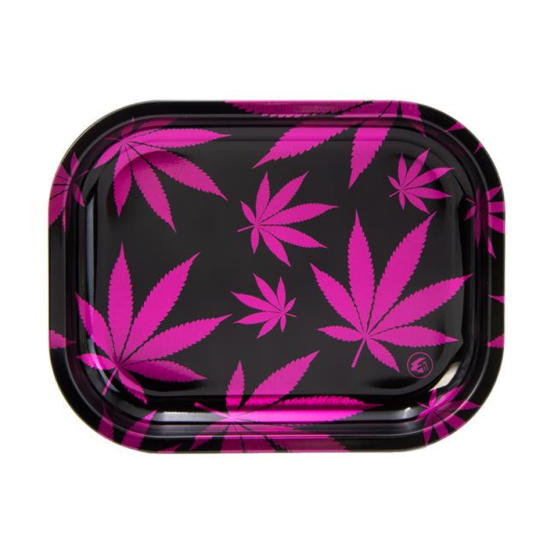 Fire-Flow 'LEAVES PINK' Tablett Rolling Tray