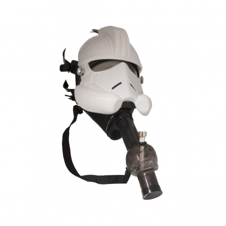Storm Trooper Gasmaske mit Acrylbong