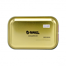 G-Rollz 'Banksy's Flower Thrower Pink' Tablett Rolling Tray M