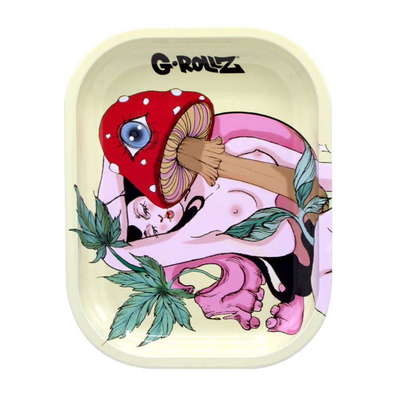 G-Rollz 'Mushroom Lover' Tablett Rolling Tray S