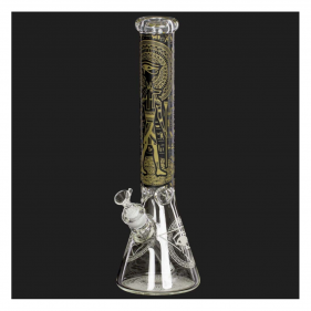 Egyptian Mysteries 'Anubis' Borosilikatglas Bong