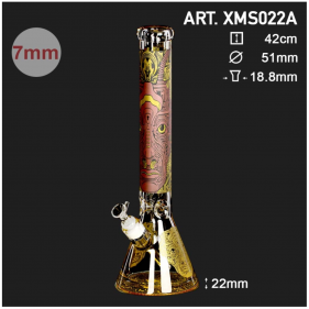 Schwere Borosilikatglas Kolbenbong