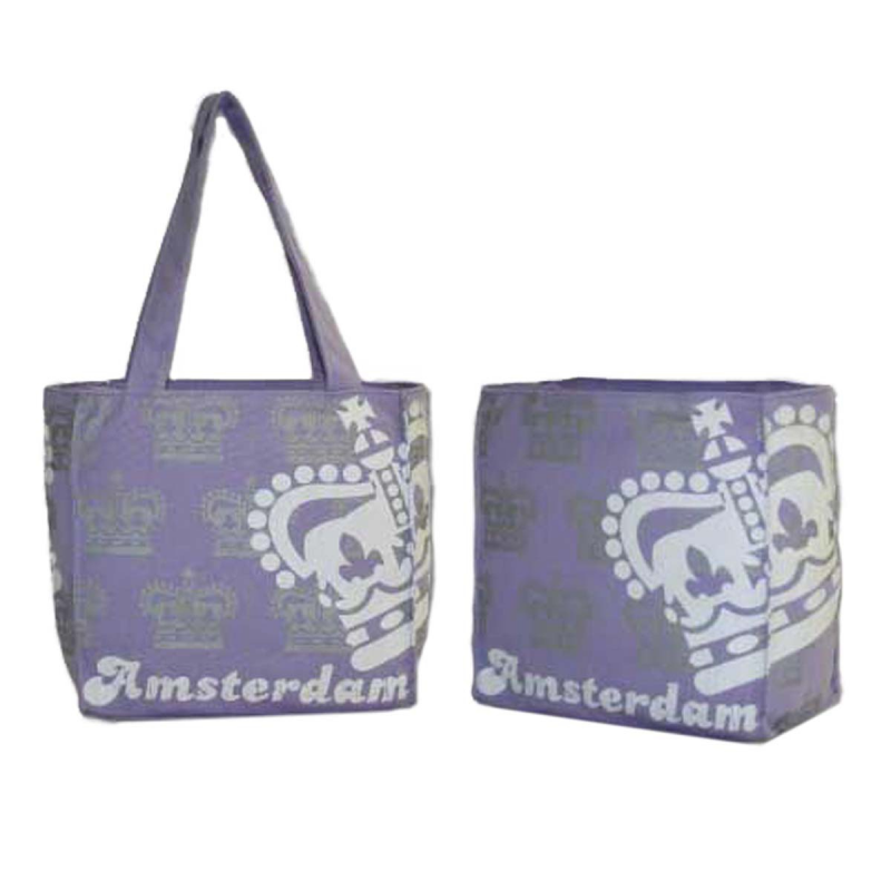 Amsterdam Canvas Tasche Lila