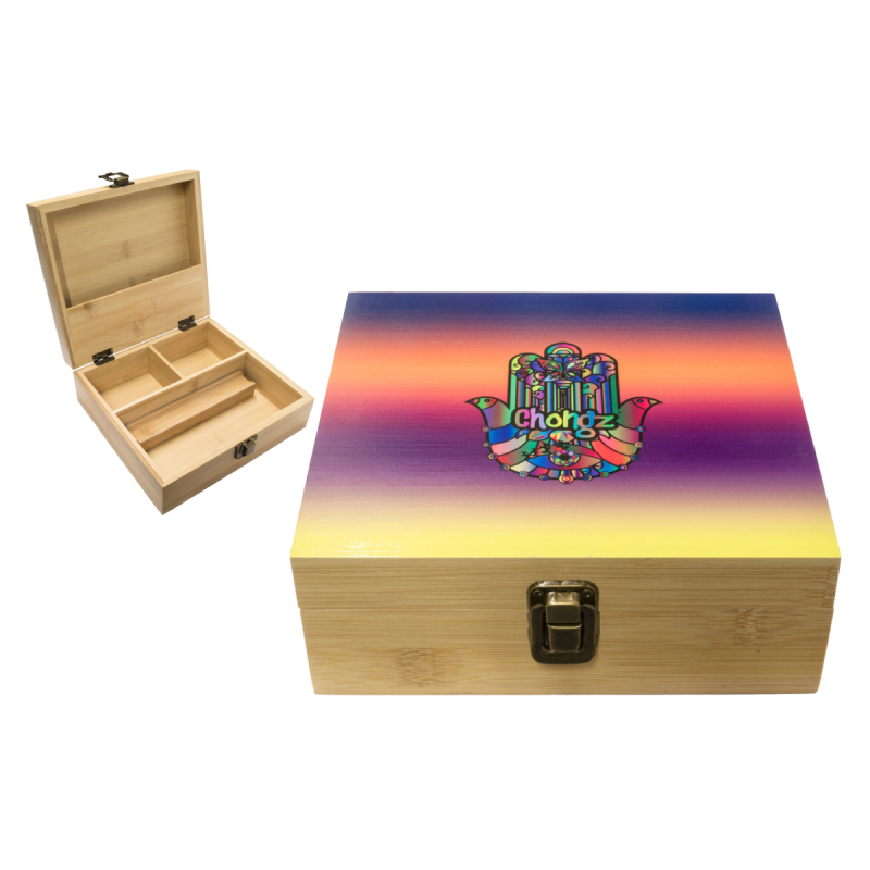 Chongz 'Rainbow Hand' Große Bambus Box