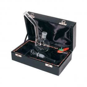 BBB Borosilikatglas Bong im Koffer